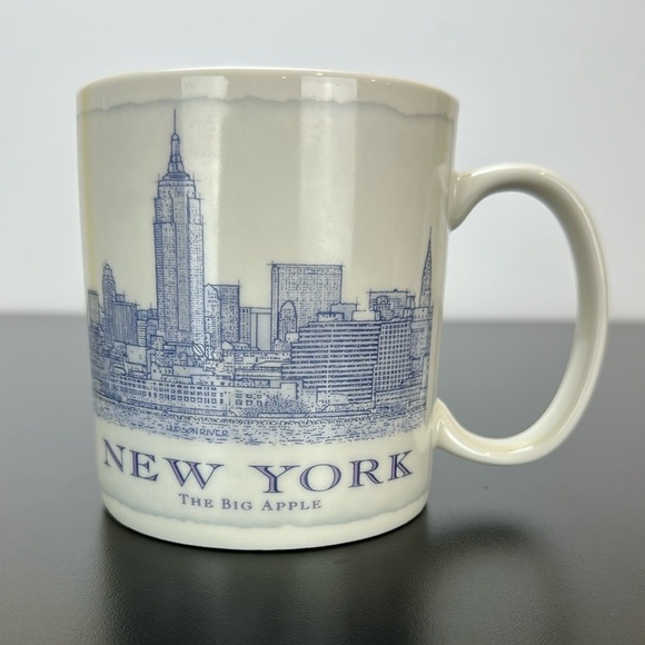 Starbucks Coffee Mug 2008 New York/Big Apple Metropolitan Profile Architecture - Picture 9 of 9